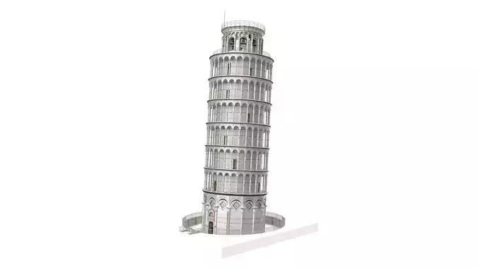 Pisa Tower  3D model