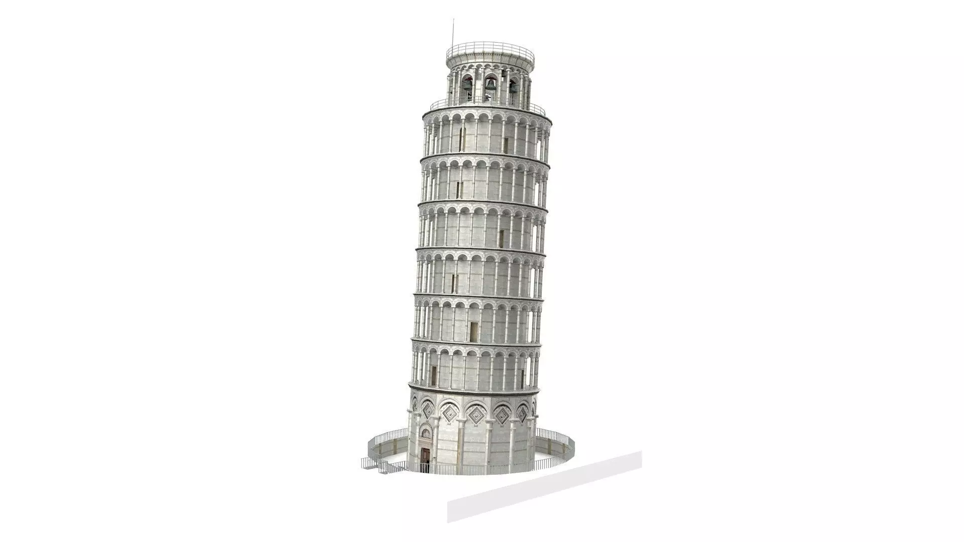Pisa Tower  3D model_0