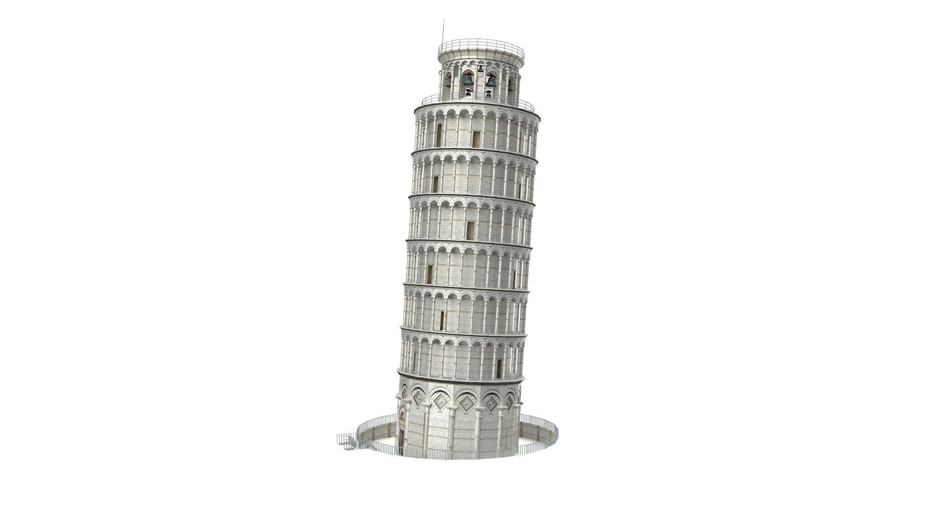 Pisa Tower  3D model_33
