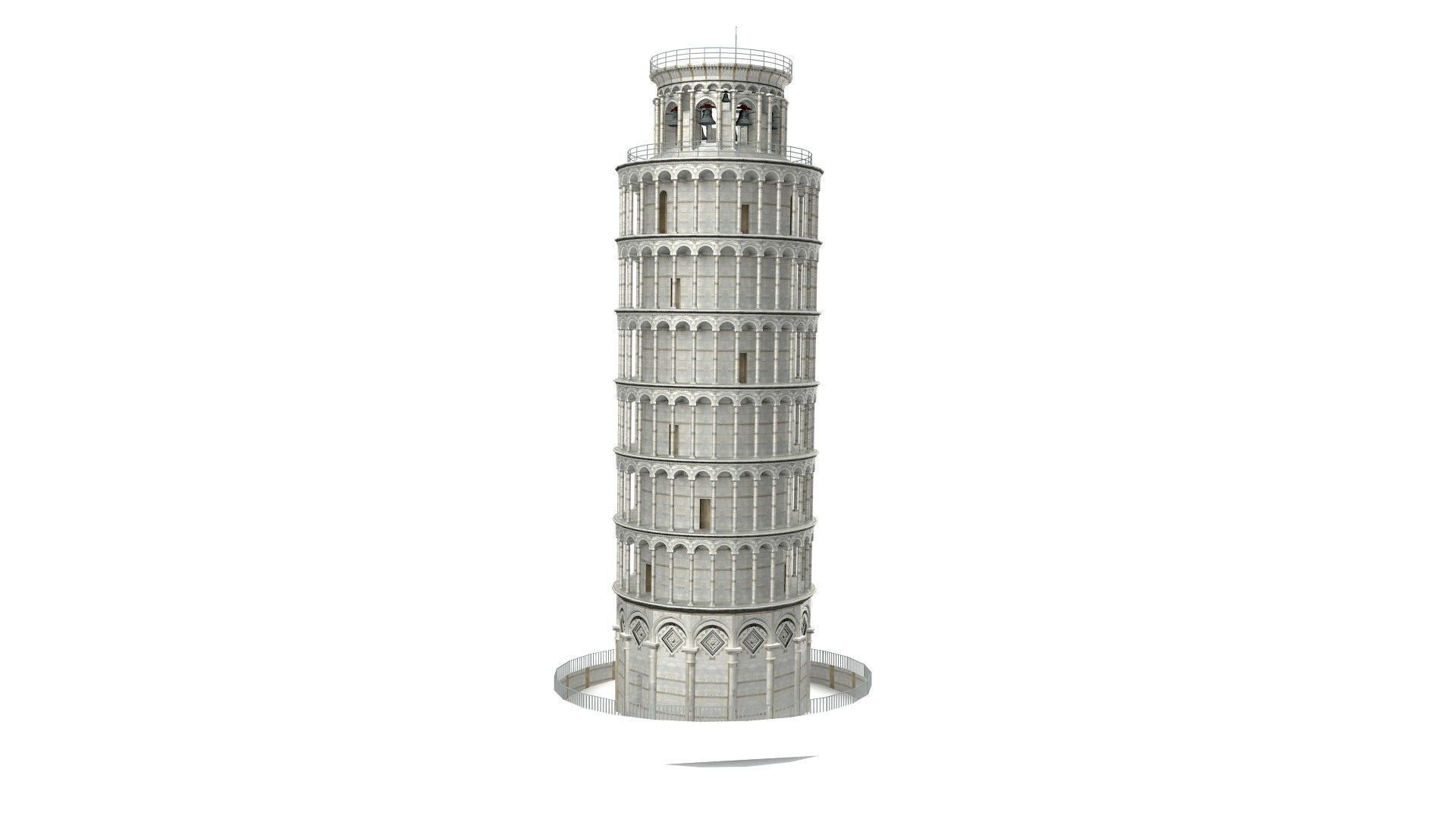 Pisa Tower  3D model_23