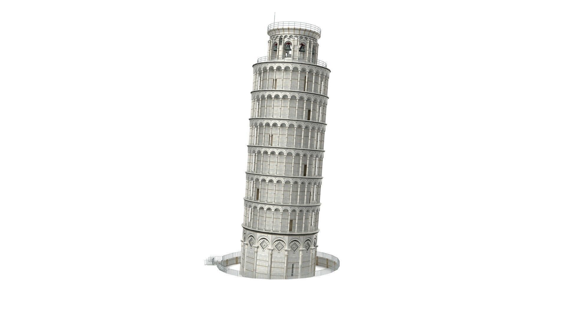 Pisa Tower  3D model_30