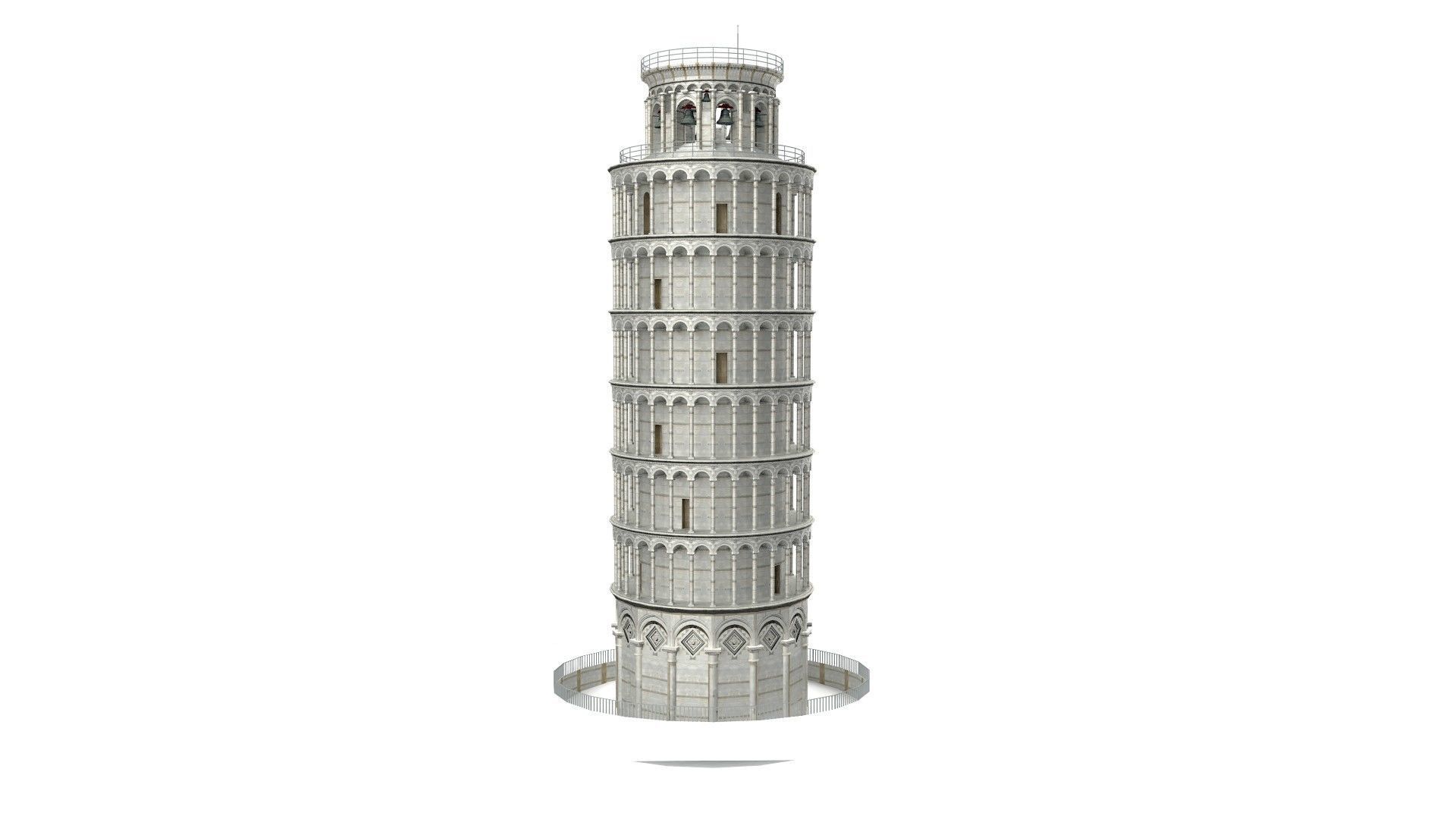 Pisa Tower  3D model_22