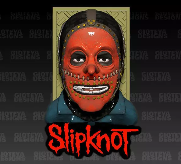 Slipknot Chris Fehn 3D model_0