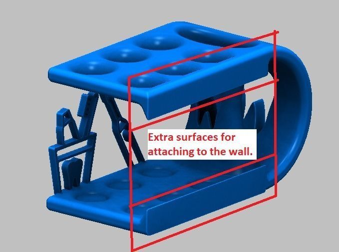 Toothbrush Holder 3D print model_4