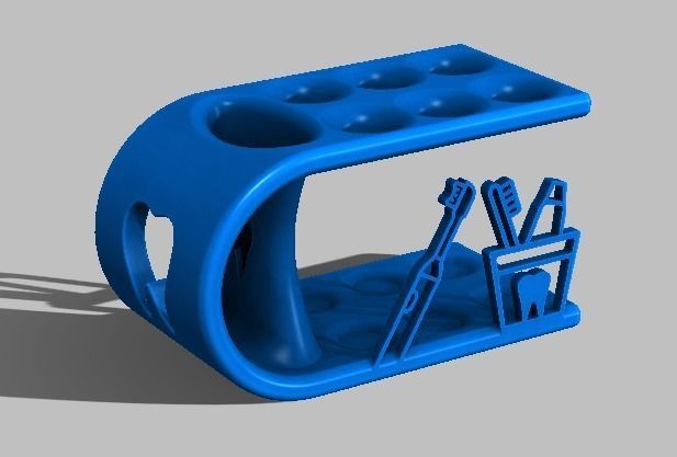 Toothbrush Holder 3D print model_1