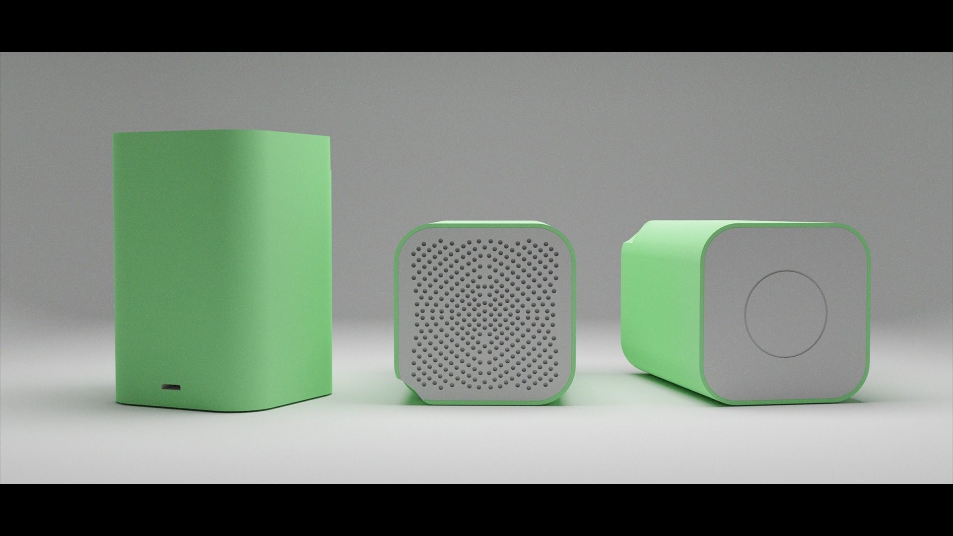 MINI SPEAKER 3D MODEL 3D model_2