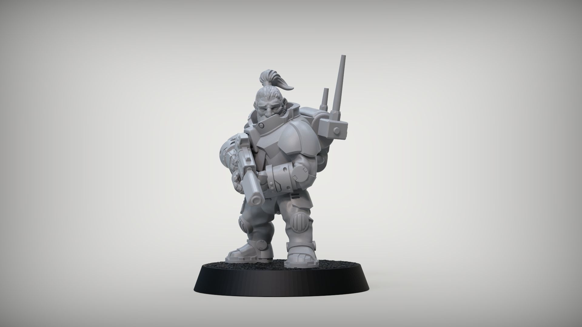 SPACE DWARF COMMANDOS 3D print model_14