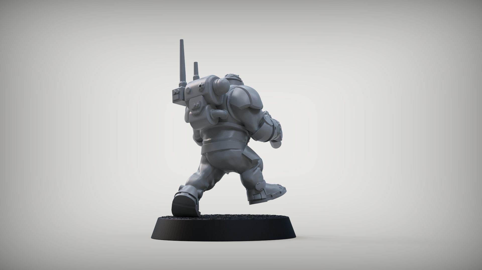 SPACE DWARF COMMANDOS 3D print model_7