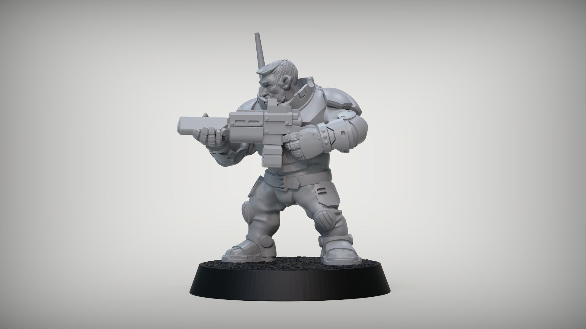 SPACE DWARF COMMANDOS 3D print model_11