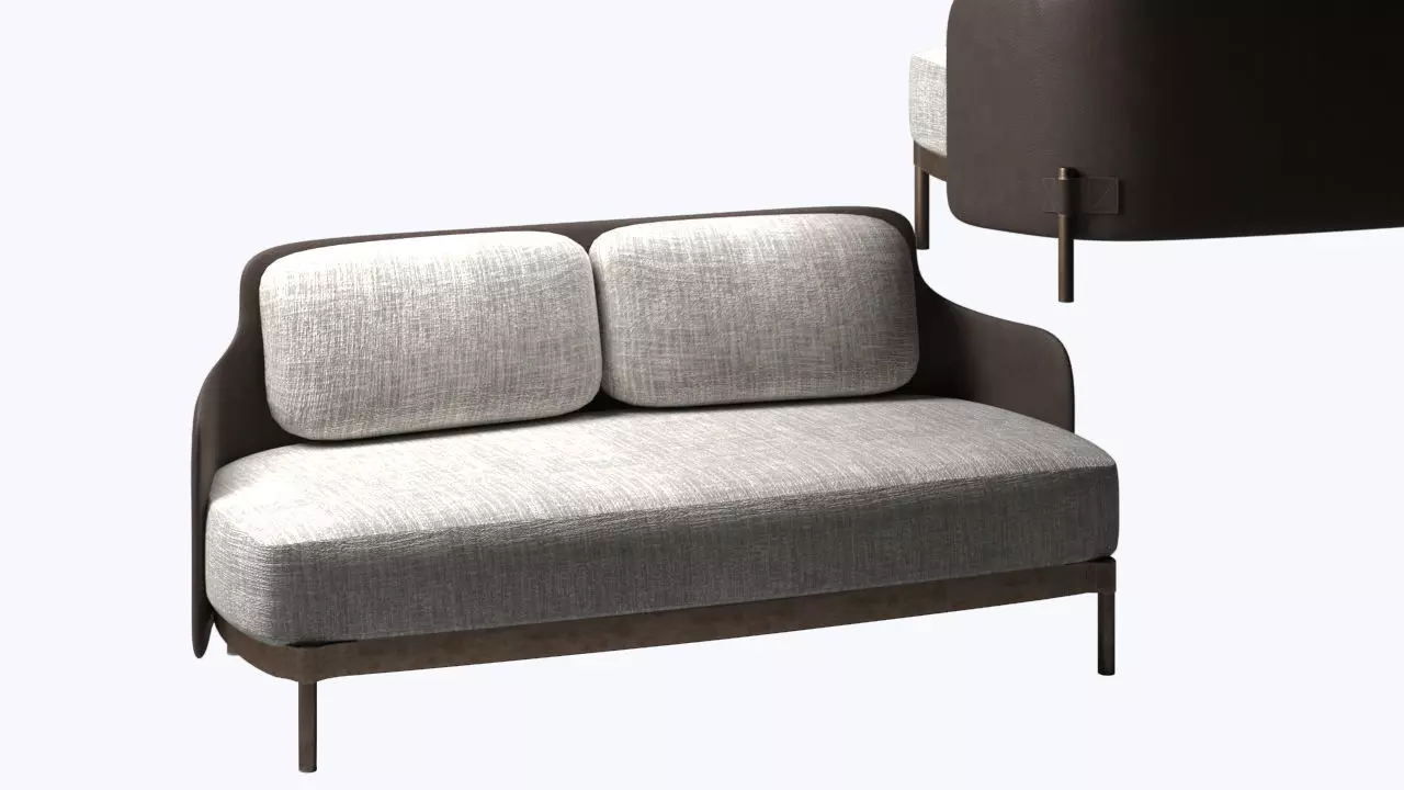 sofa Tape Minotti Free 3D model