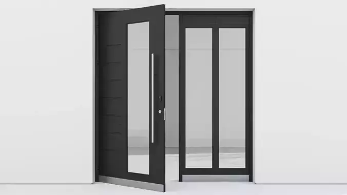 Aluminium door 48