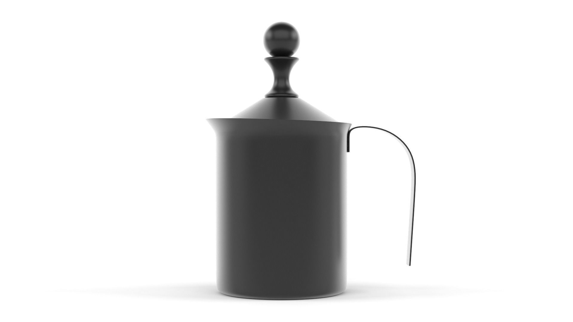 Milk Frother 3D model_1