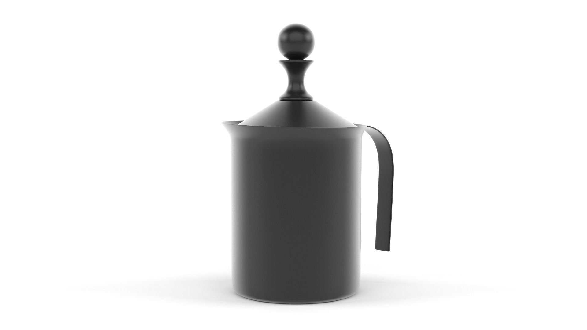 Milk Frother 3D model_2