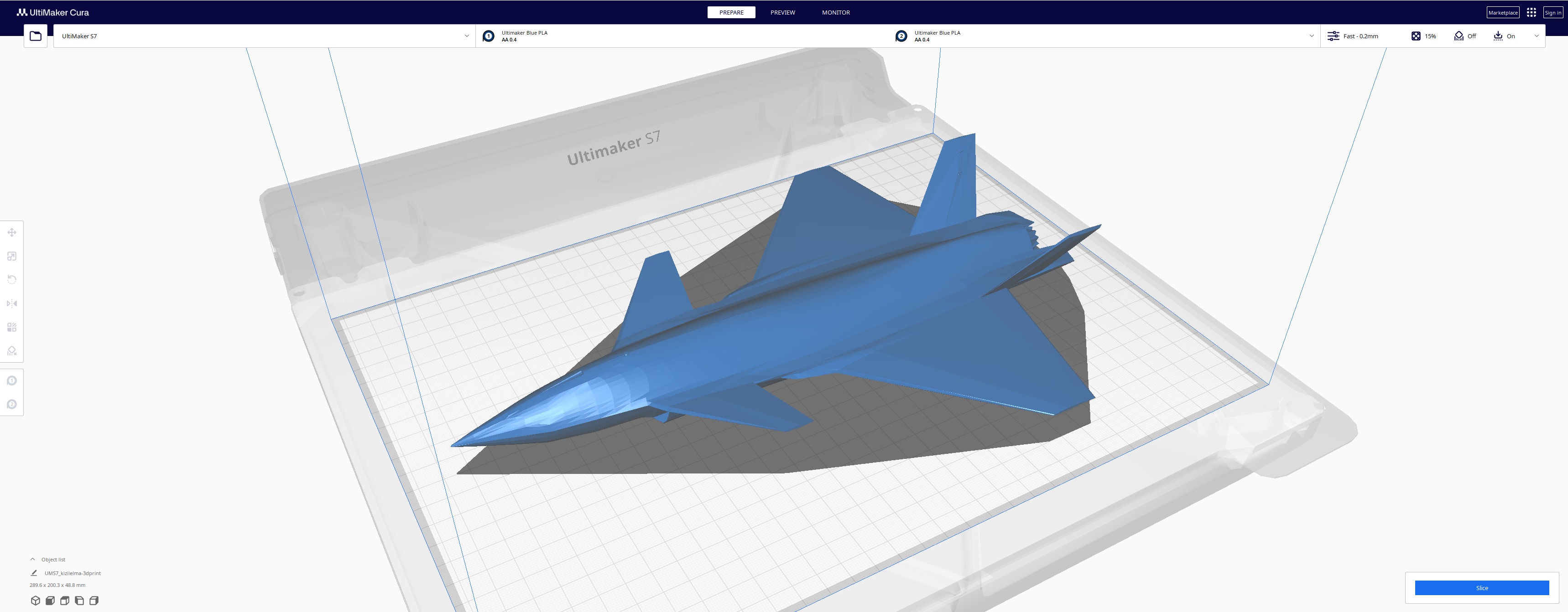 Bayraktar Kizilelma Low-poly 3D model_5