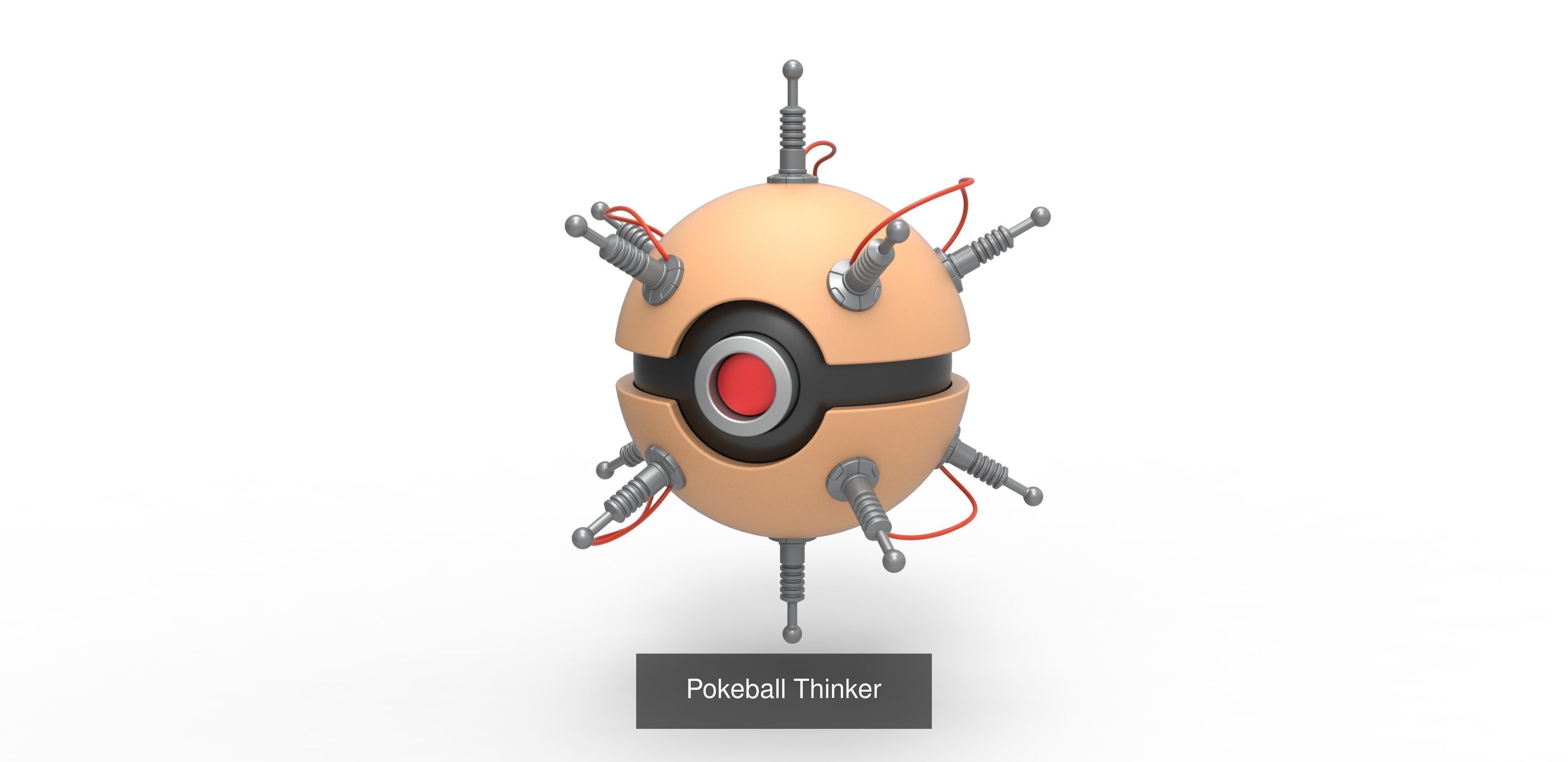 Concept Orbs Set 5 3D Model Collection_11