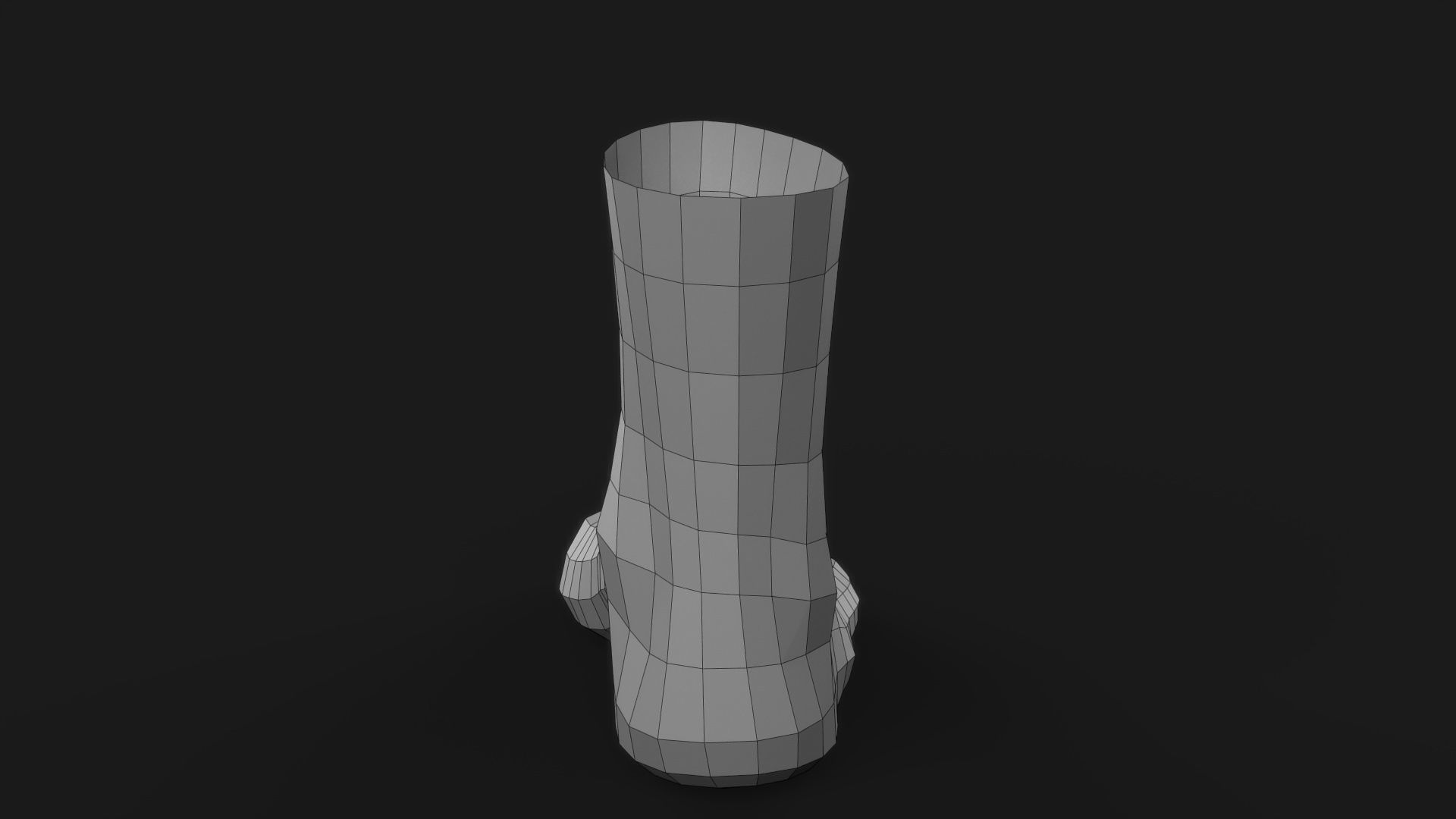 Realistic Human Foot 3D model_17