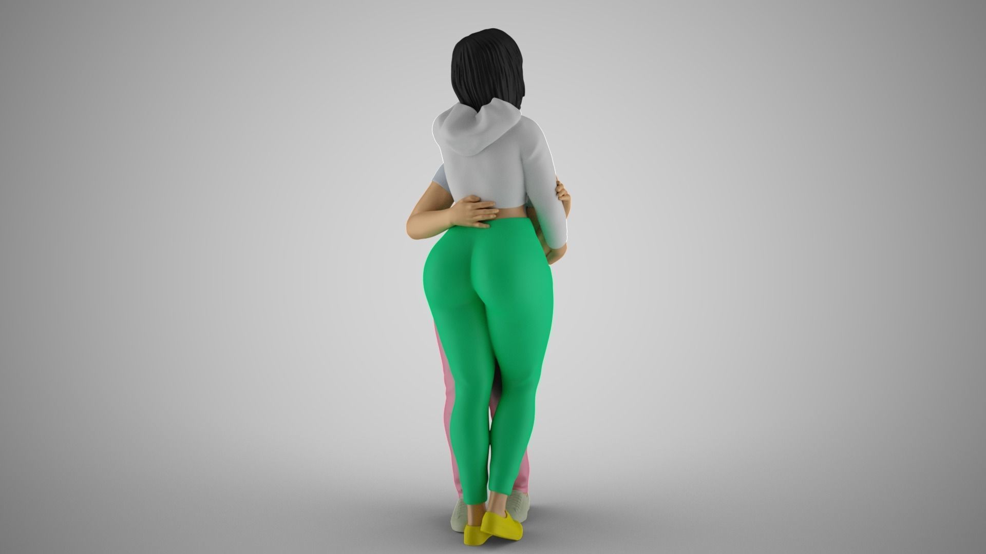 Hug Tenderly 3D print model_5