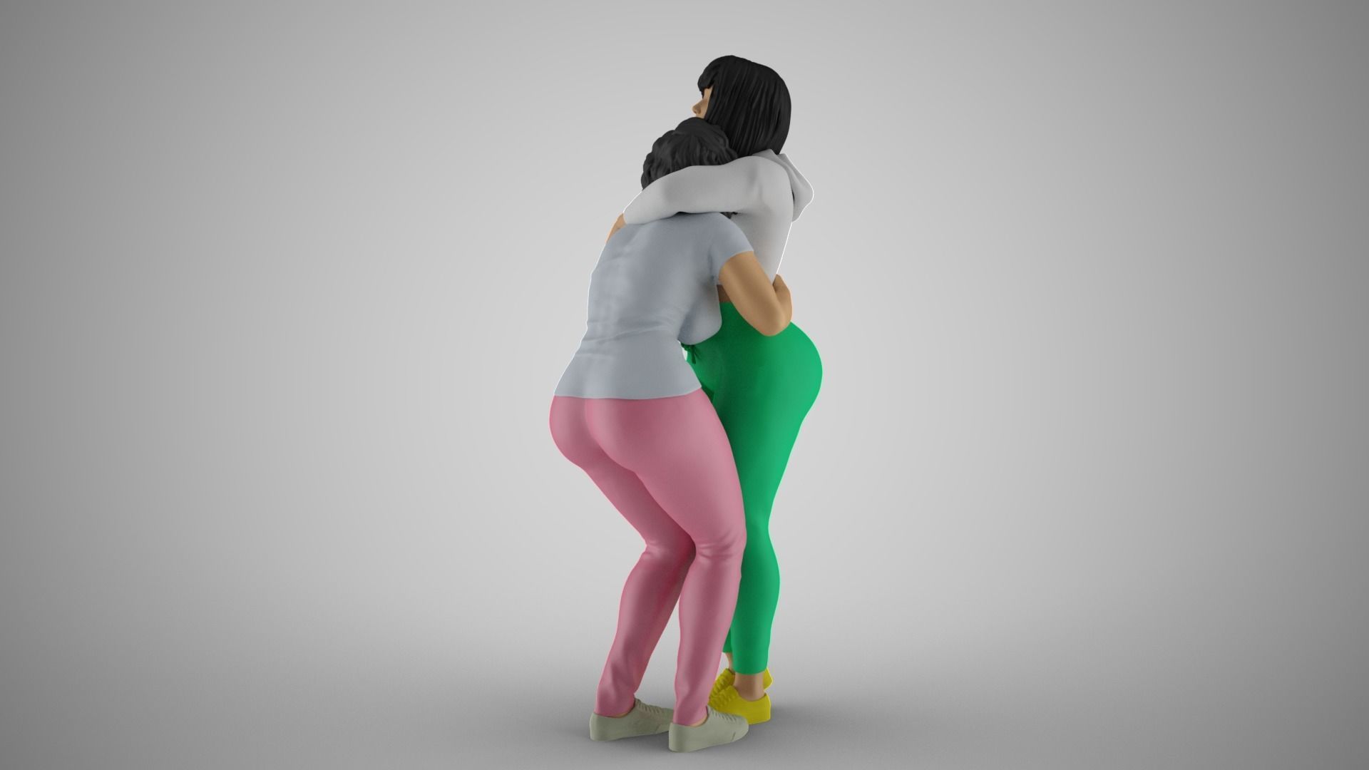 Hug Tenderly 3D print model_8