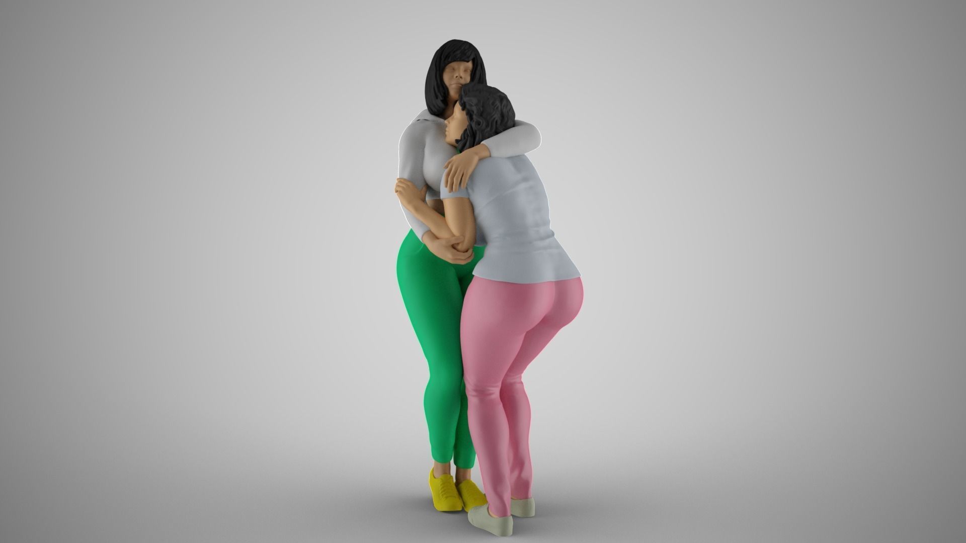 Hug Tenderly 3D print model_10