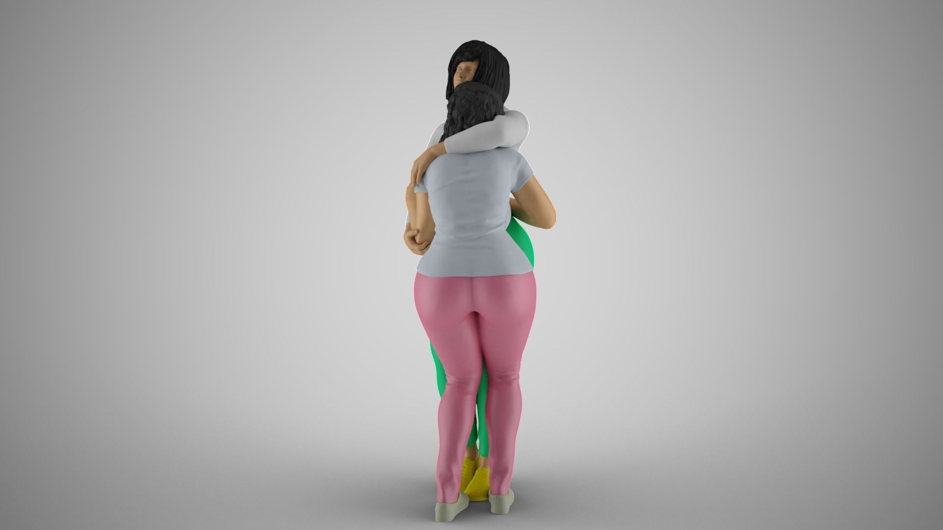 Hug Tenderly 3D print model_9