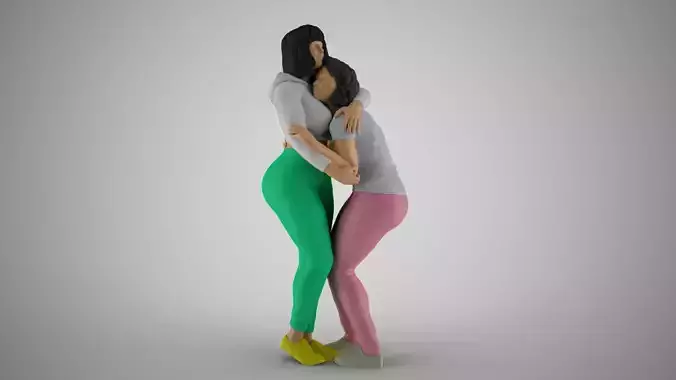 Hug Tenderly 3D print model