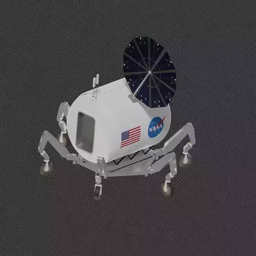 NASA ATHLETE Rover 3D model