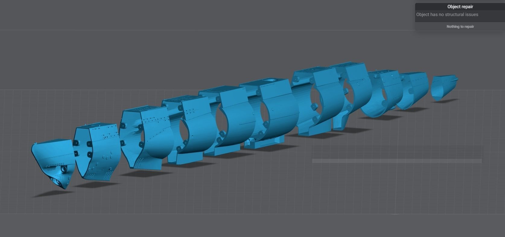 Uboat Type IIb Scale model 3D print model_8