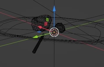 Cocaine Rock with Metal Tray Plate and Snorting Metallic Straw Low-poly 3D model_6