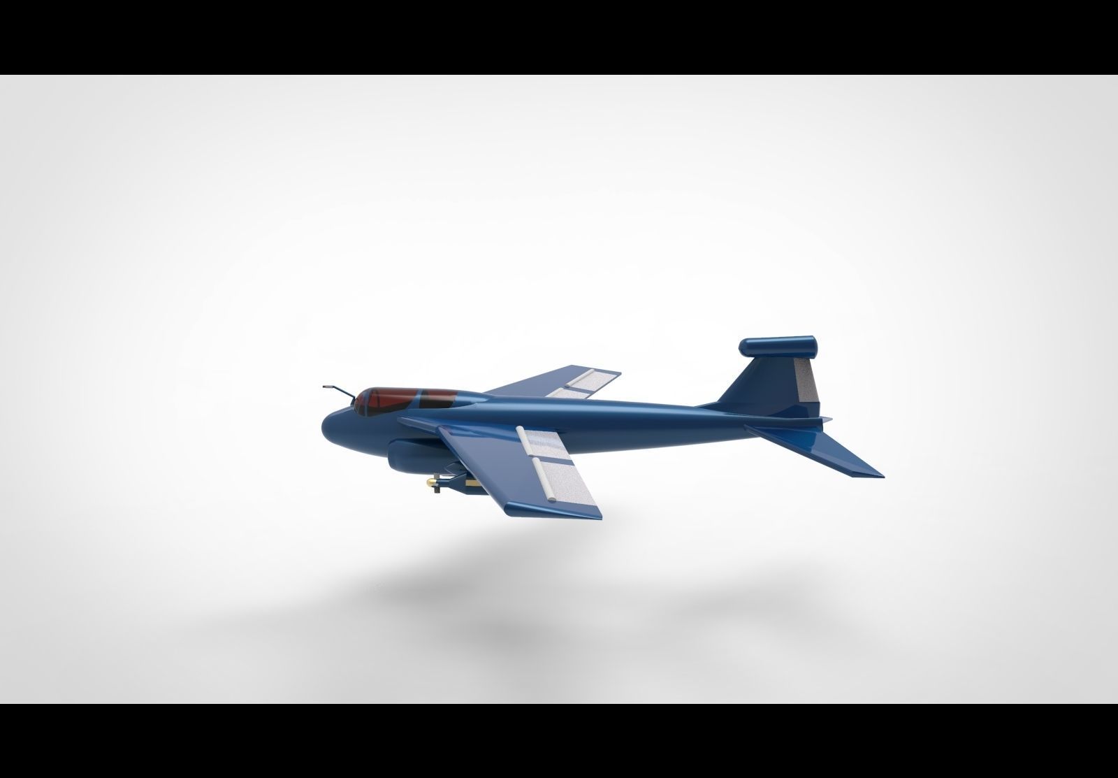 Northrop Grumman  EA-6B 3D model_3