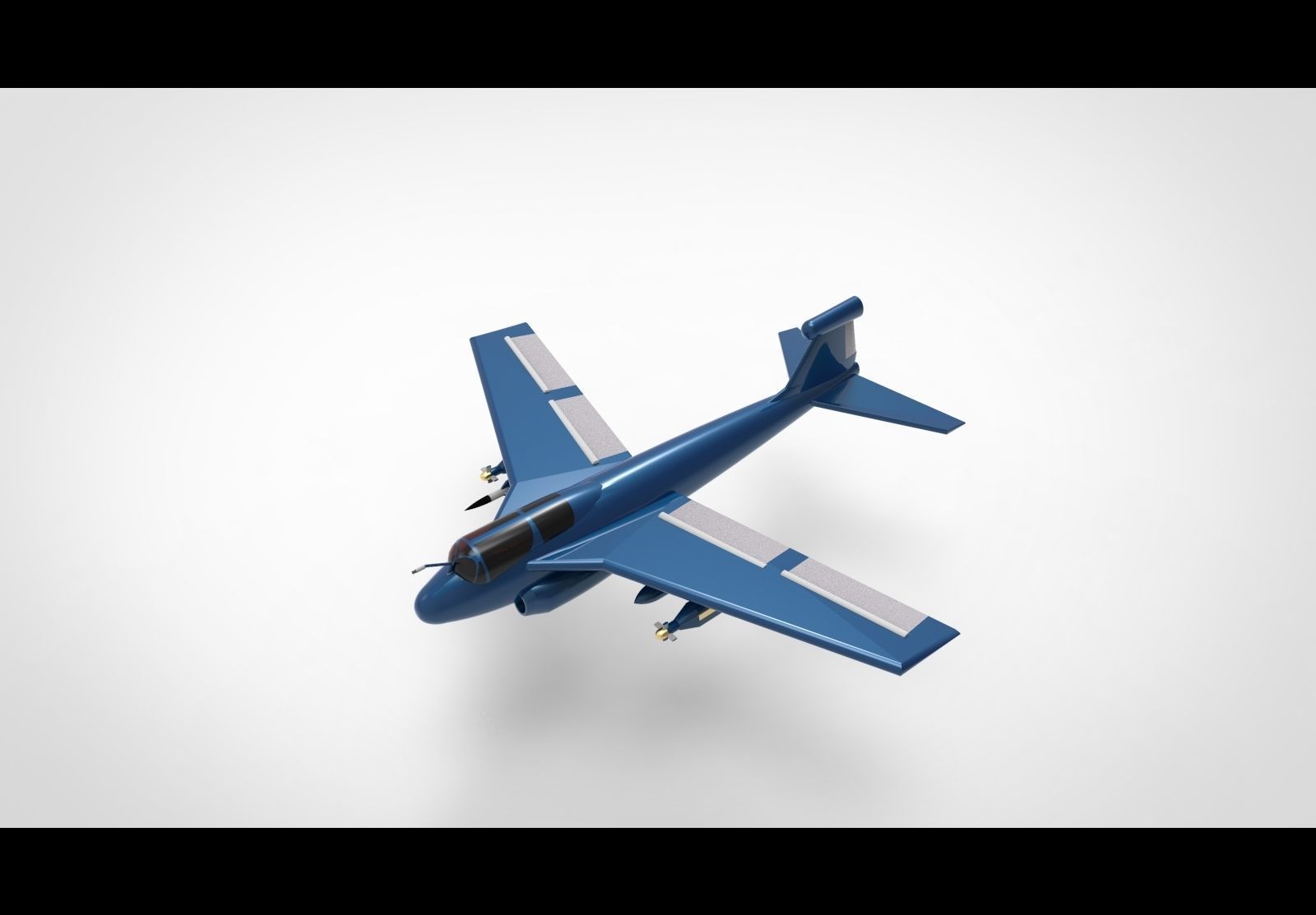 Northrop Grumman  EA-6B 3D model_2