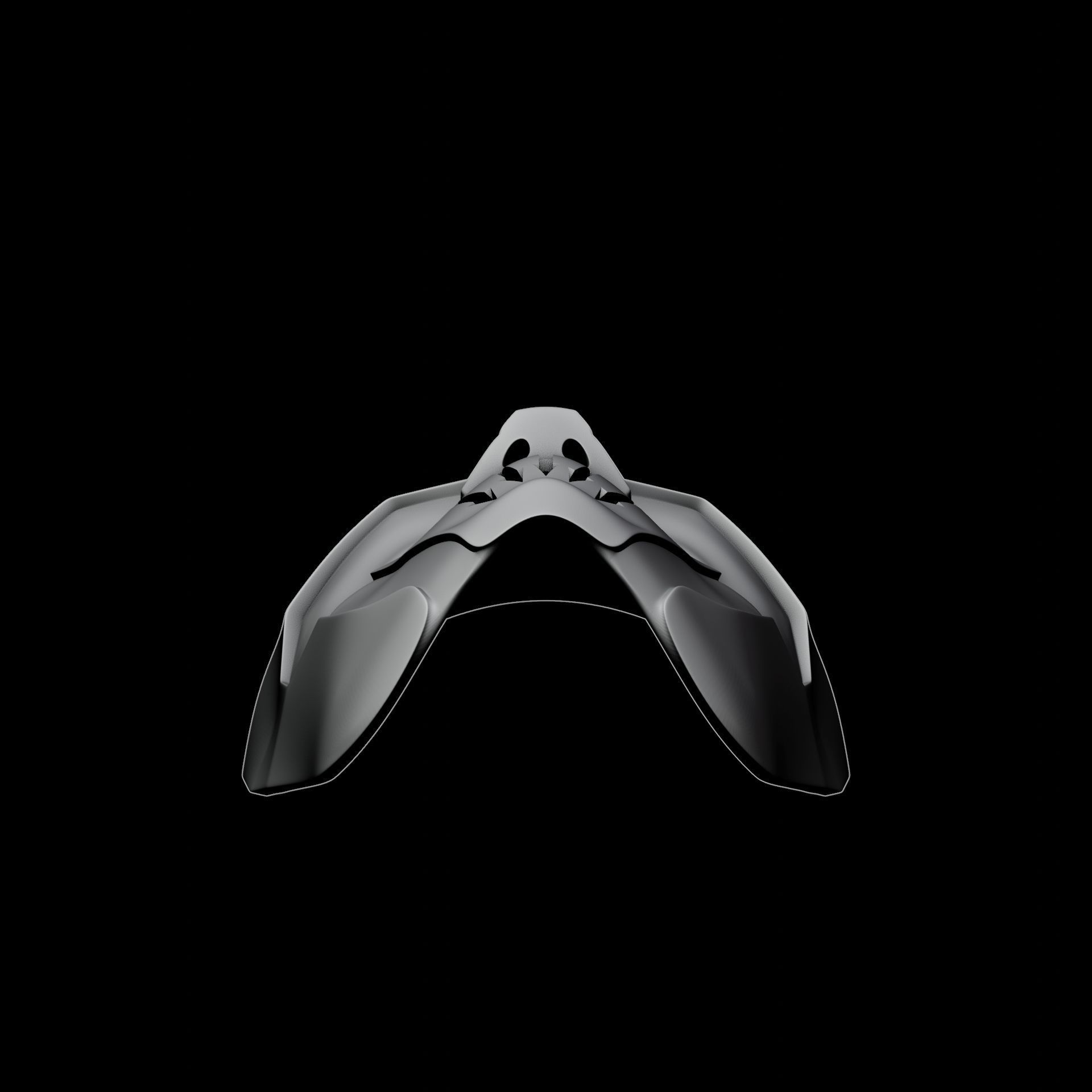 Wiles Roland Dishonored Mask STL Printable 3D print model_4