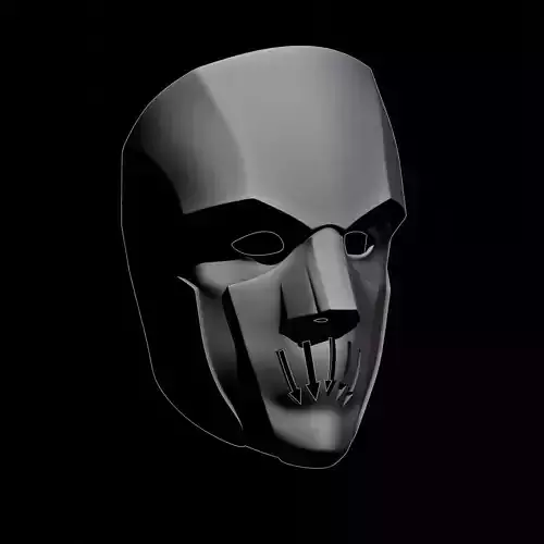 Wiles Roland Dishonored Mask STL Printable 3D print model