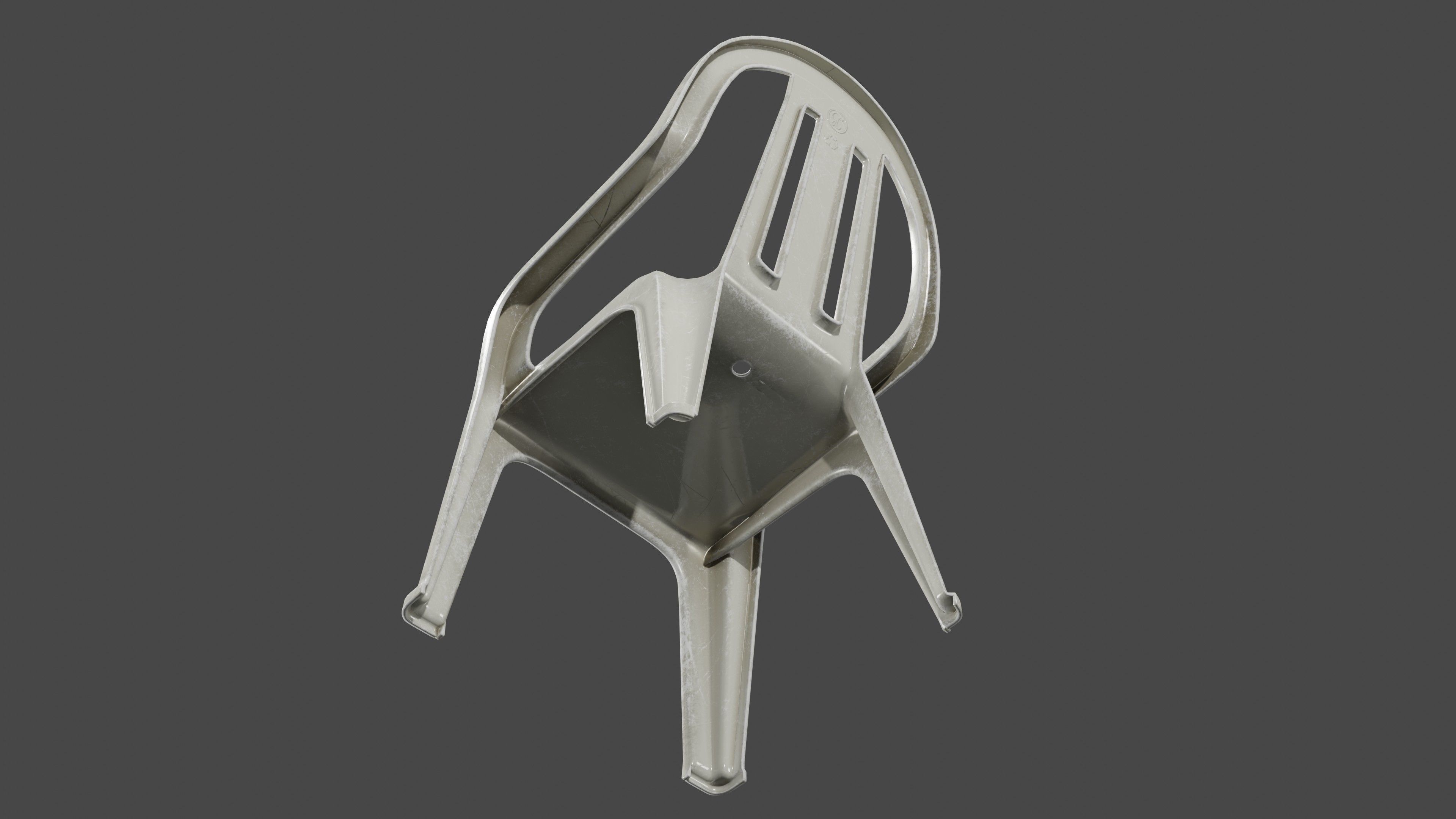 table chair and sunshade  3D Model Collection_18