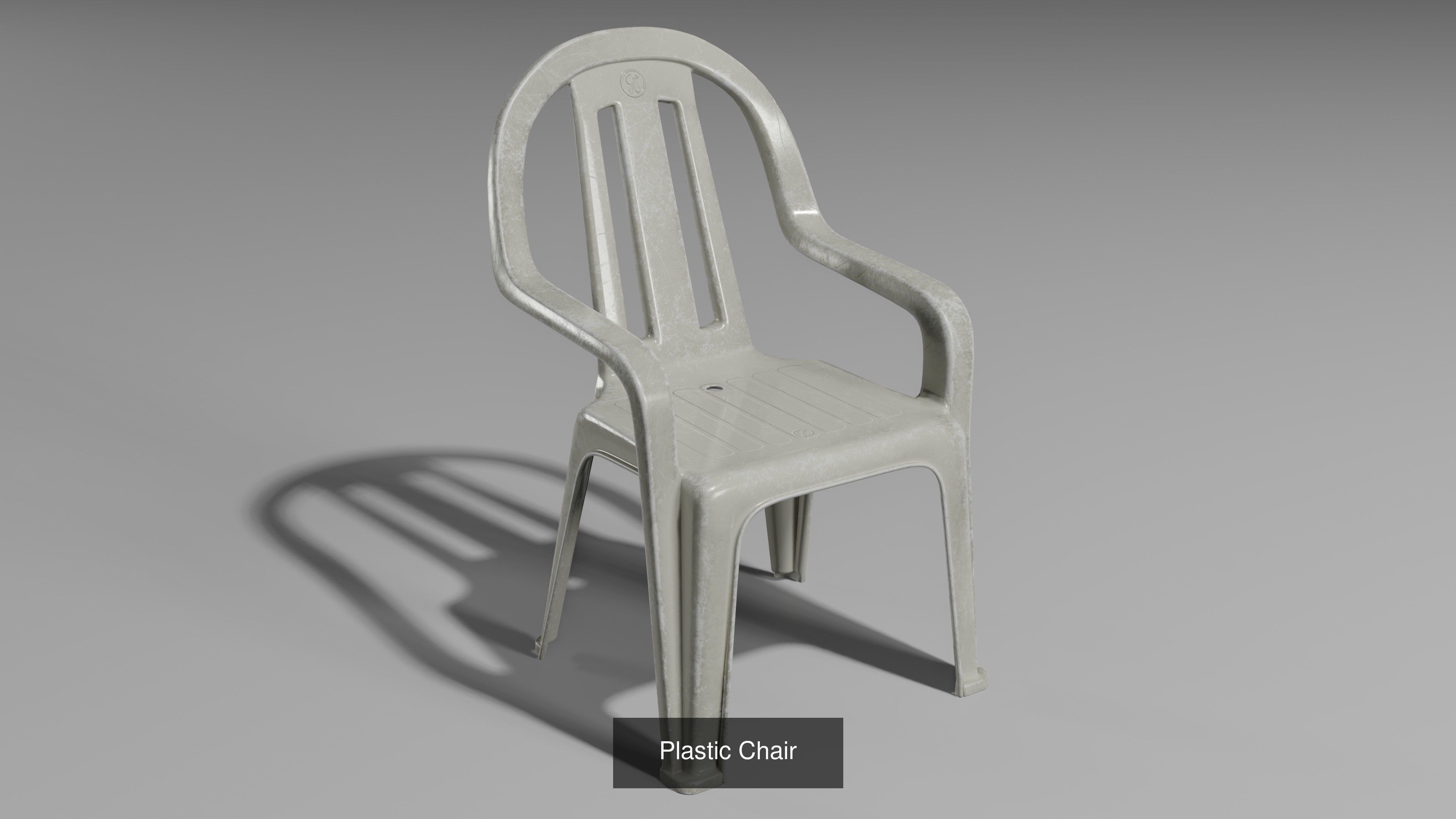 table chair and sunshade  3D Model Collection_4