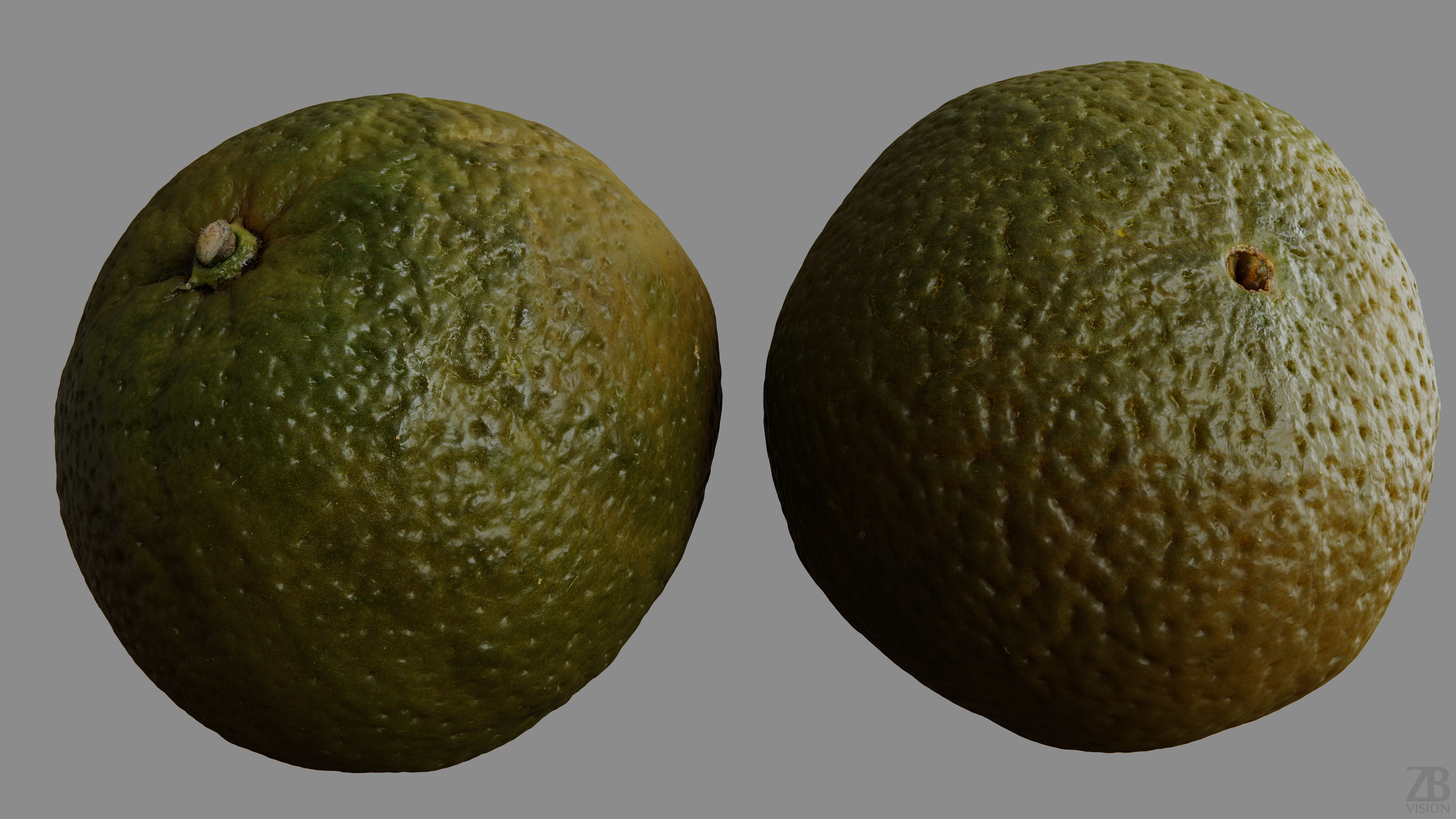 Orange 3D model_9
