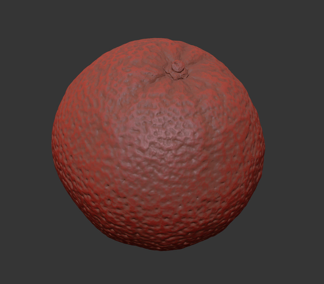 Orange 3D model_7