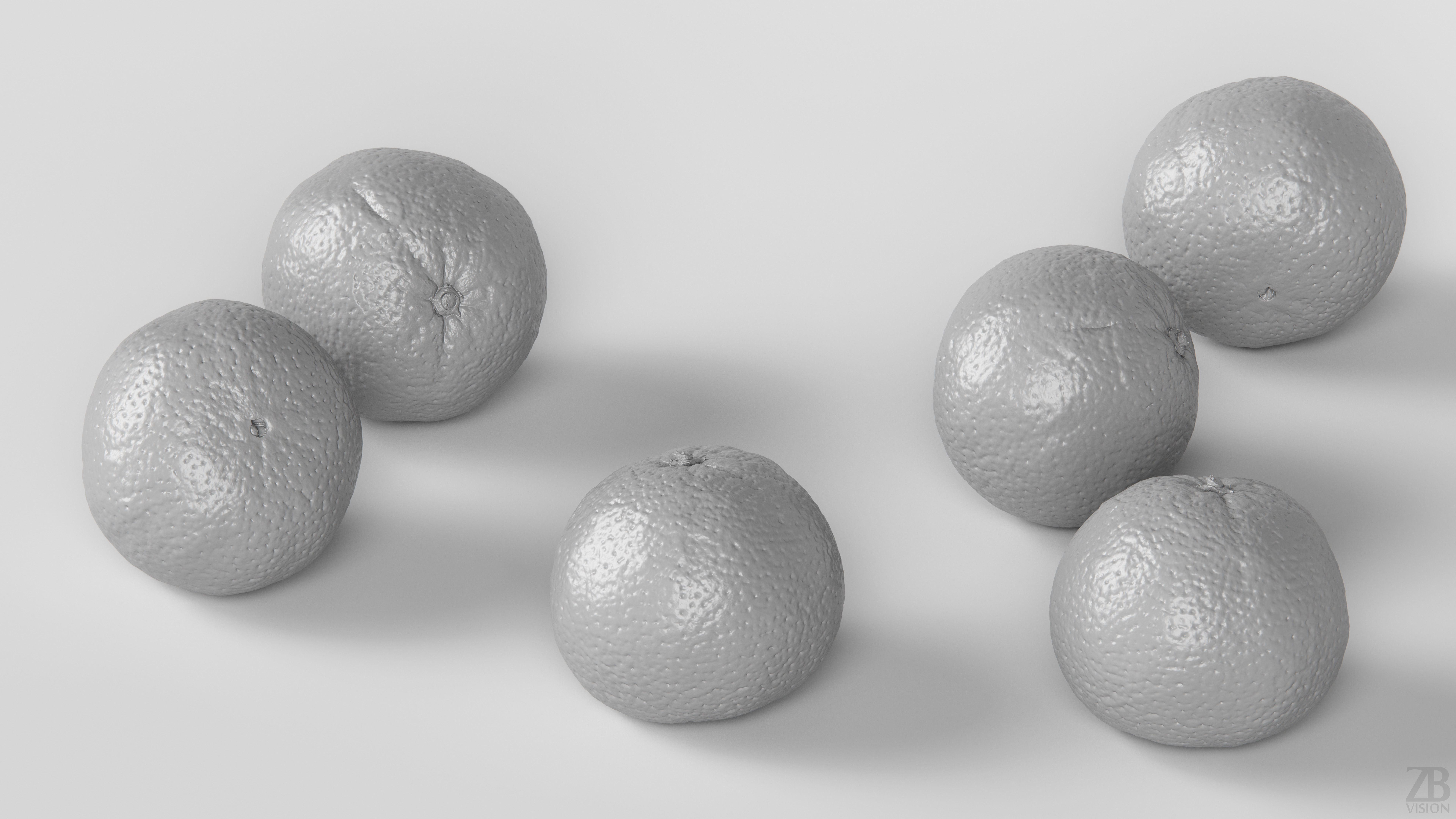 Orange 3D model_3