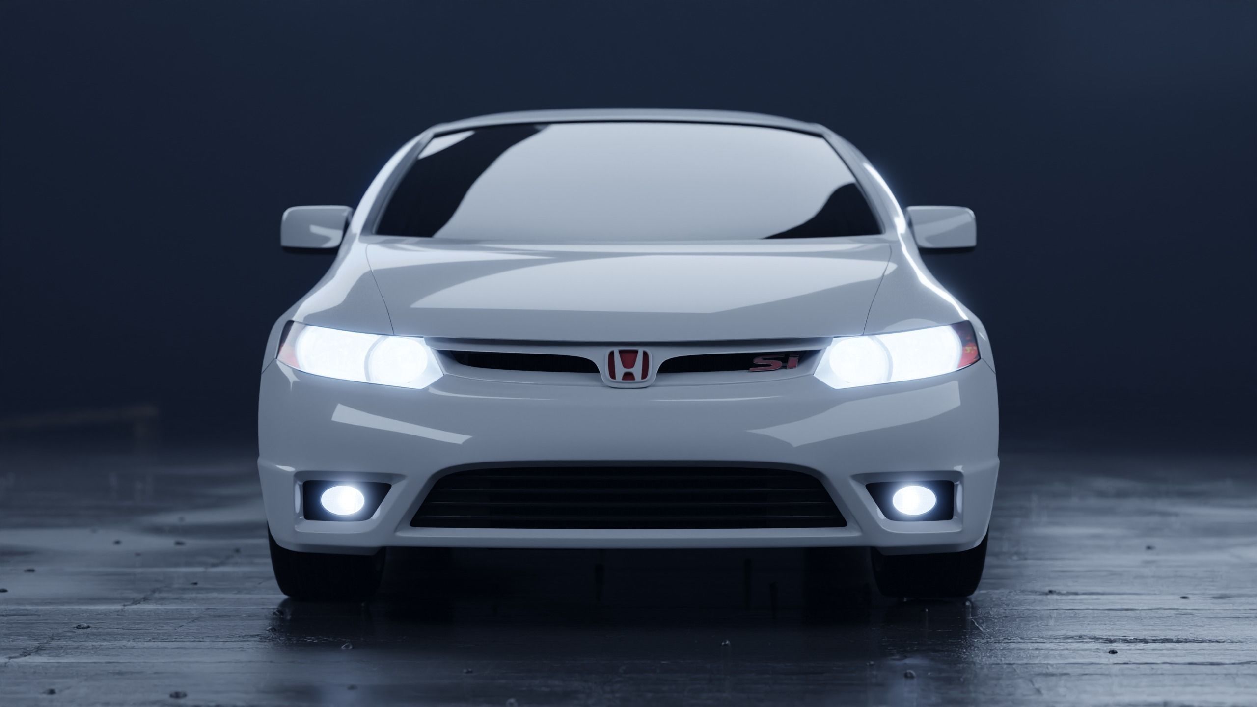 Honda Civic Si - 2006-2008 3D model_1