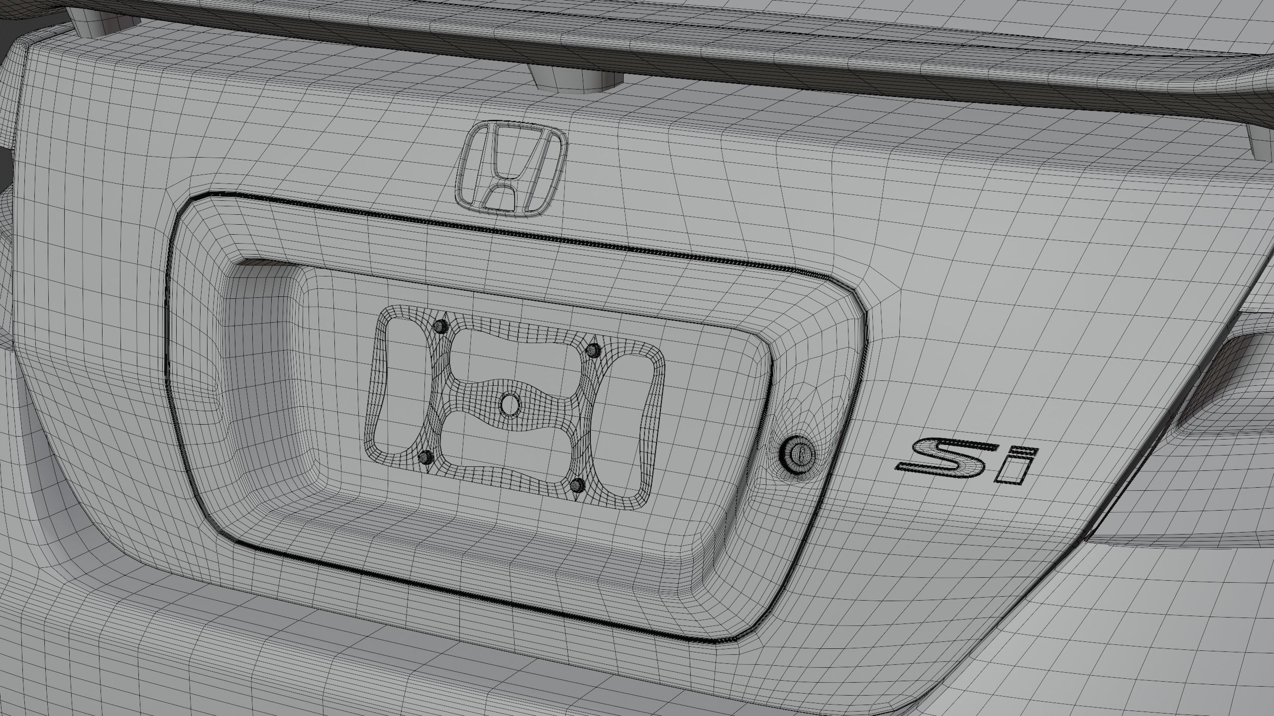 Honda Civic Si - 2006-2008 3D model_17