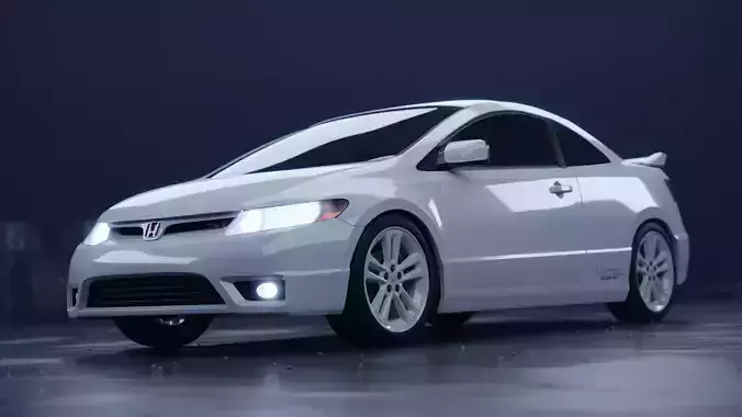 Honda Civic Si - 2006-2008 3D model