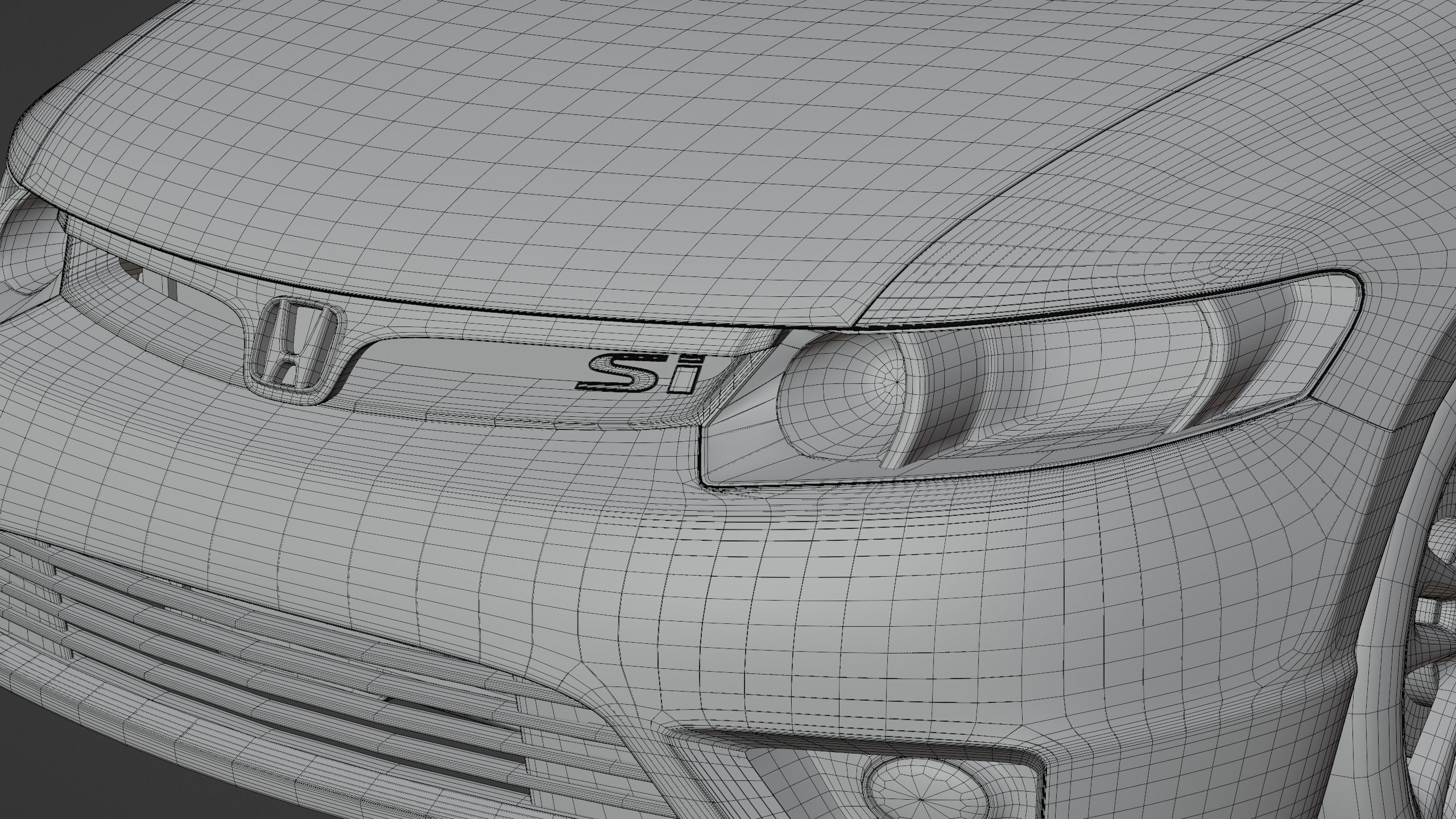 Honda Civic Si - 2006-2008 3D model_15