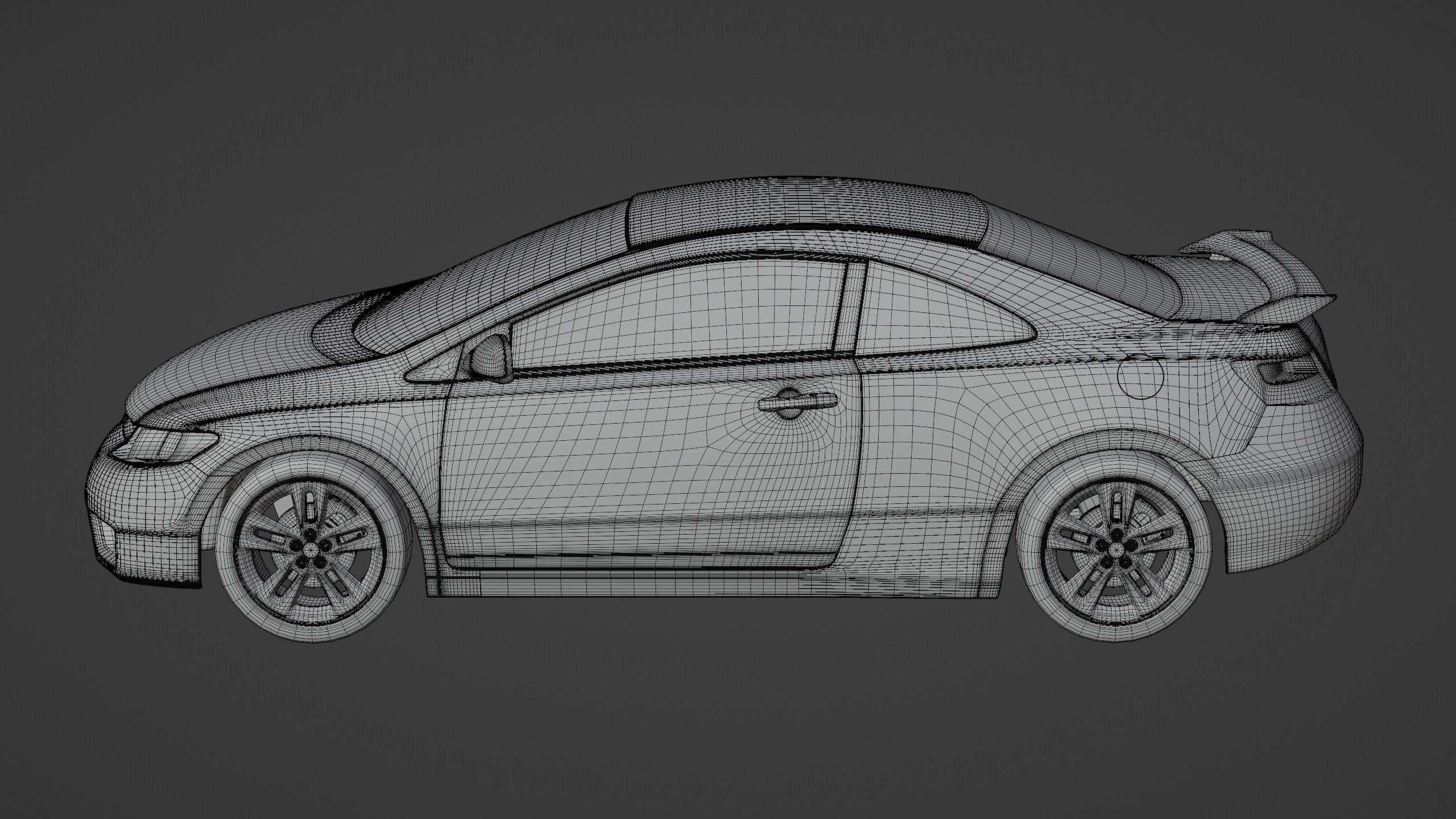 Honda Civic Si - 2006-2008 3D model_11