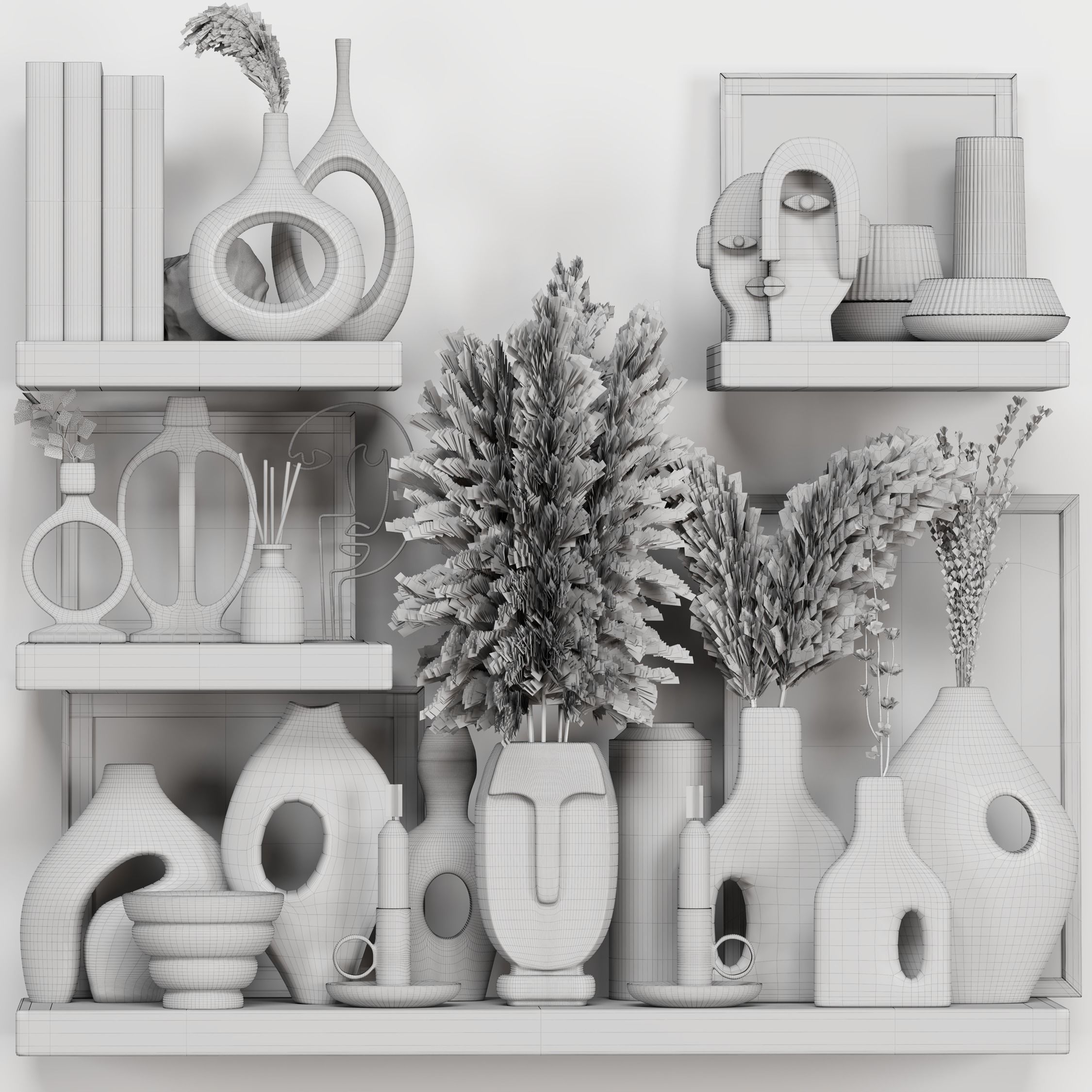 Decor Set 20 3D model_4