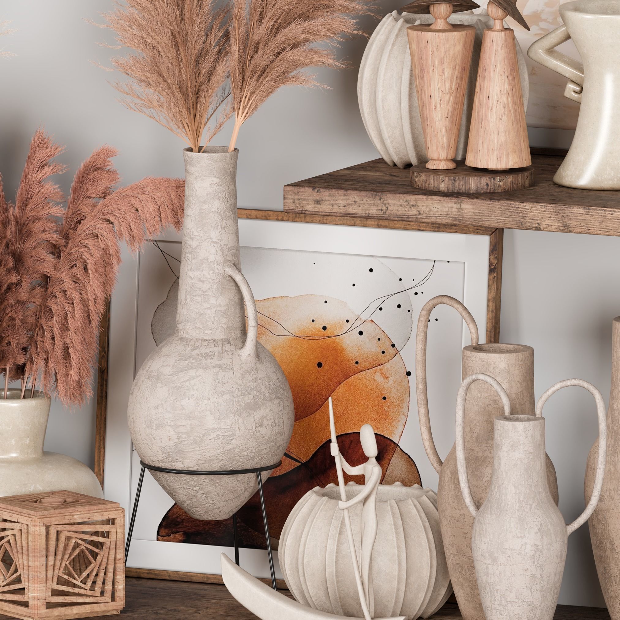 Decor Set 21 3D model_1