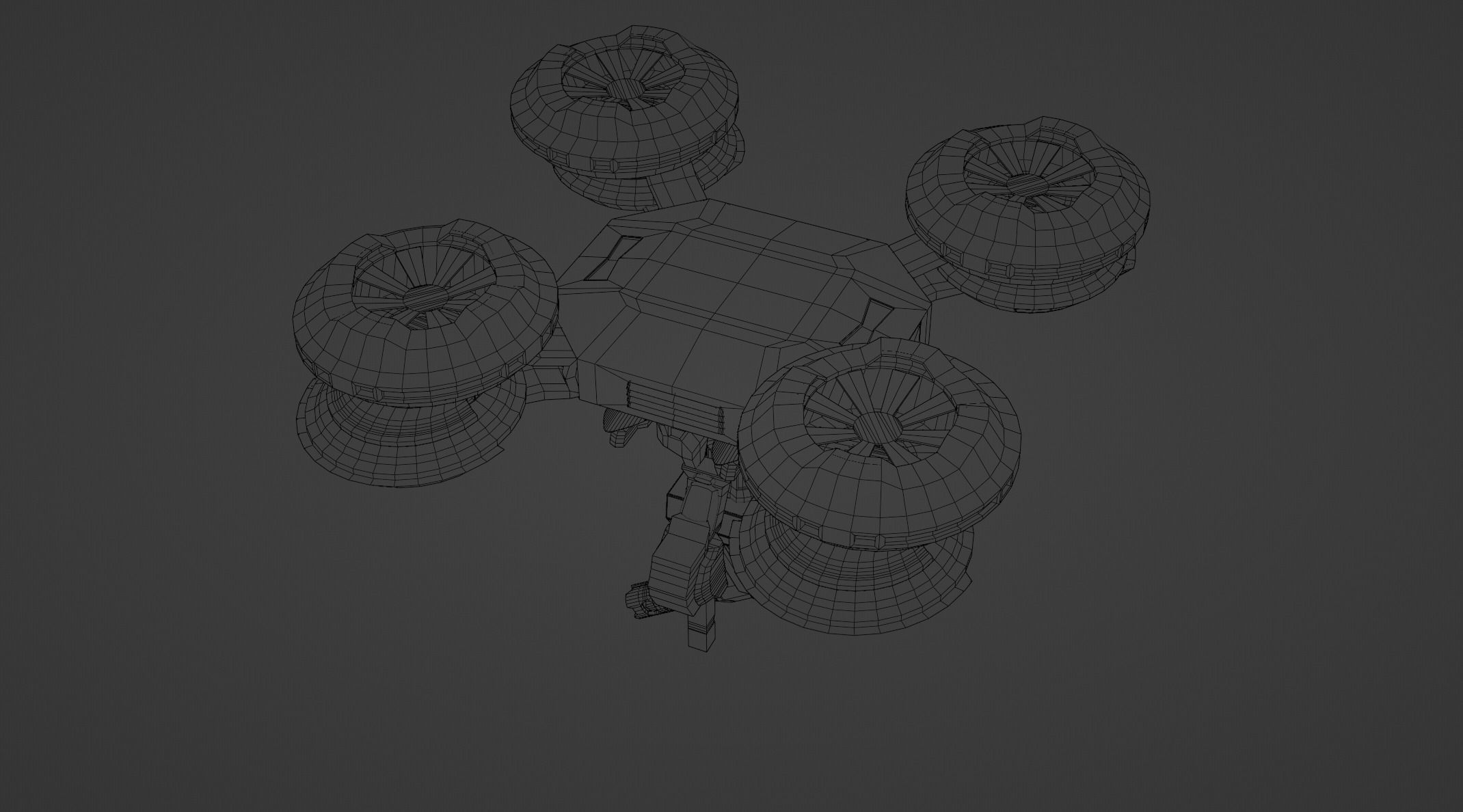 Sci-Fi Drone 3D model_11