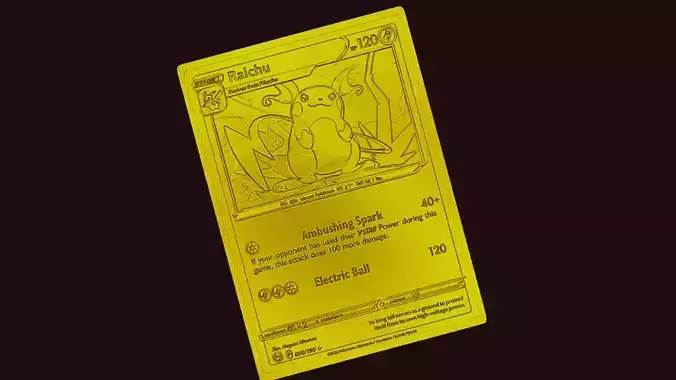 RAICHU POKEMON 3D print model