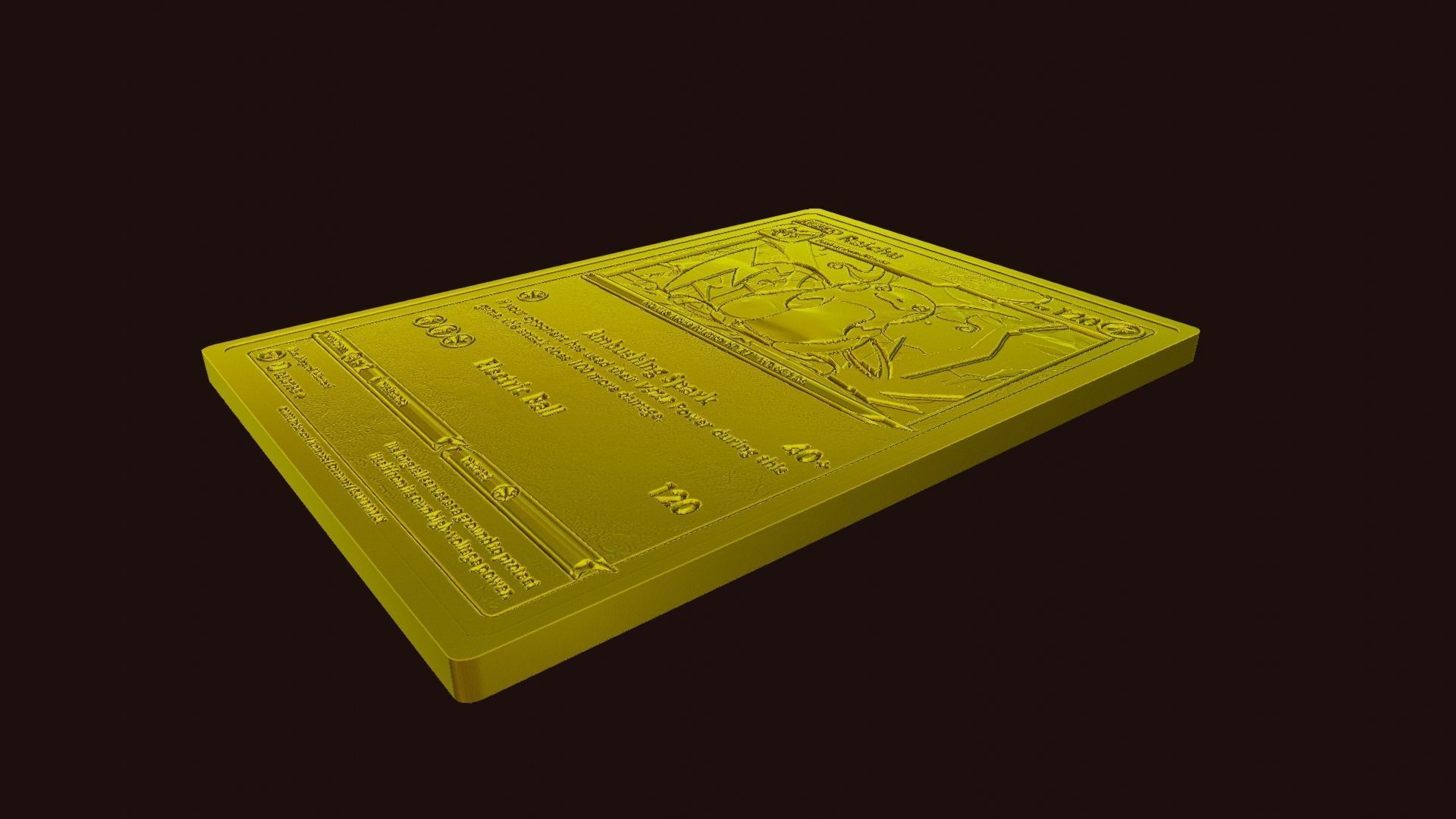 RAICHU POKEMON 3D print model_2