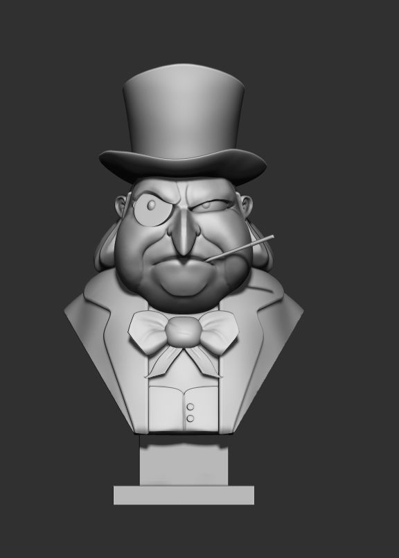 pinguin batman animated series Free 3D print model_1