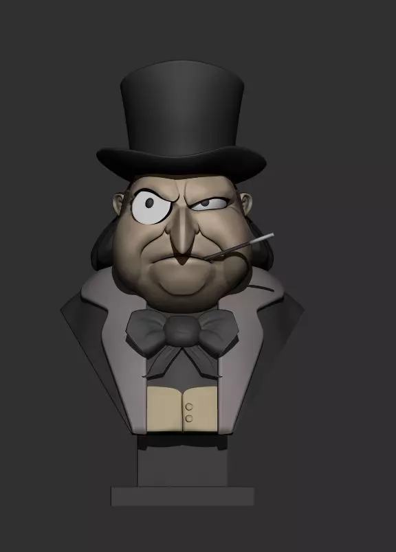 pinguin batman animated series Free 3D print model_0