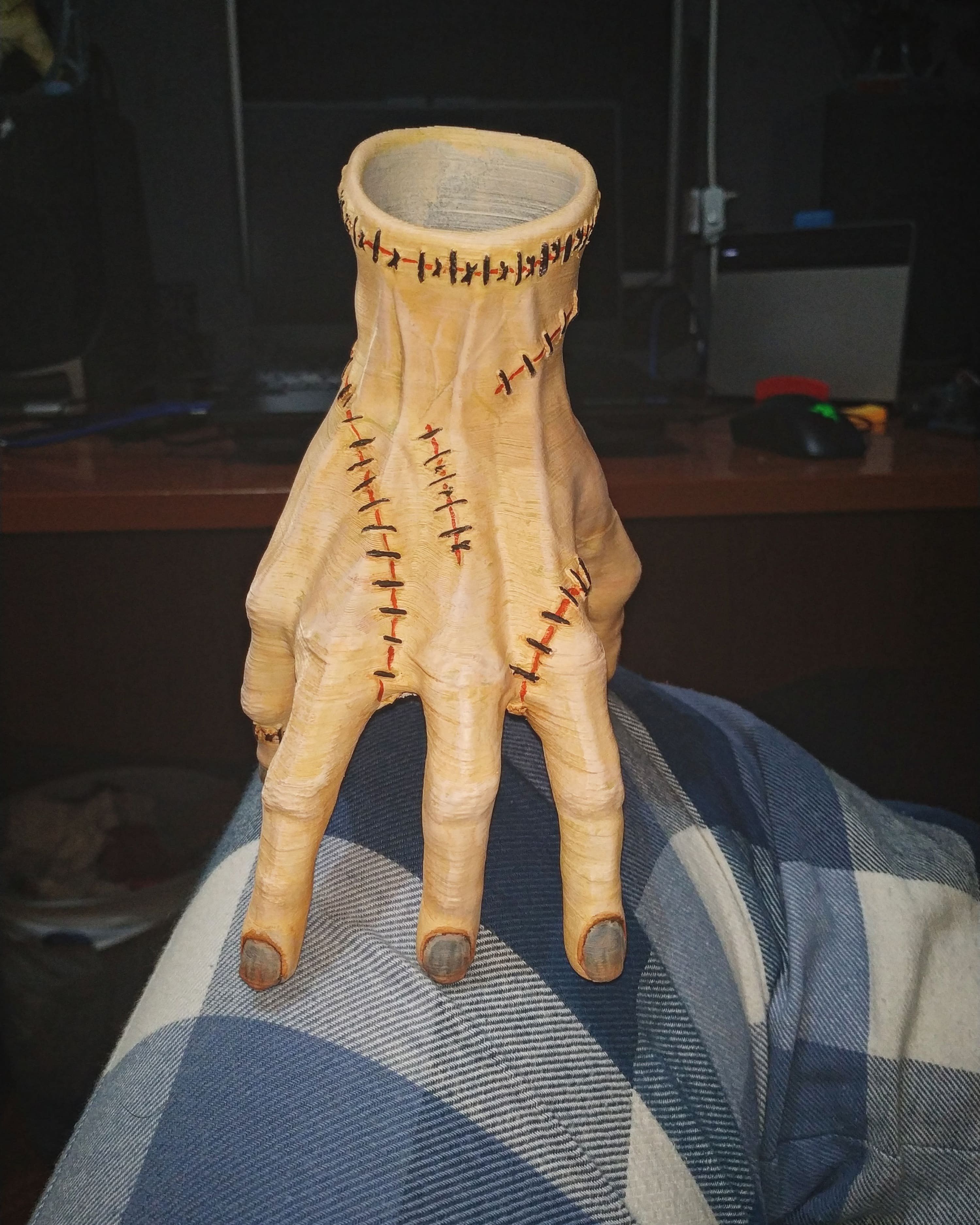 POT THING ADDAMS WEDNESDAY 3D print model_5